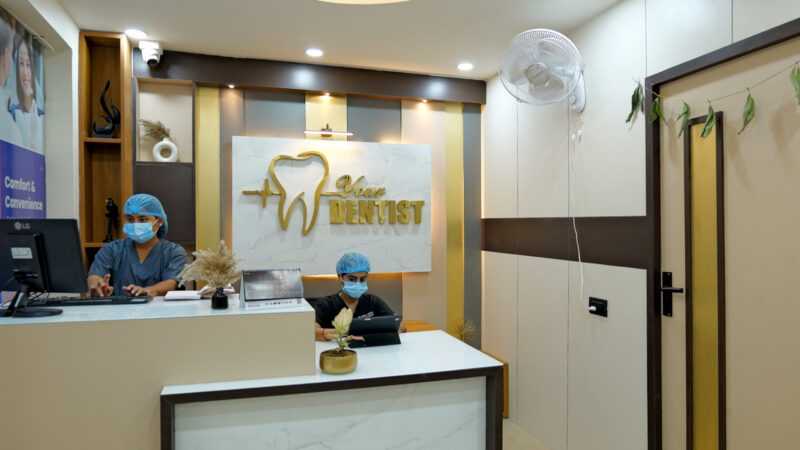 Your Dentist Noida Reception Area